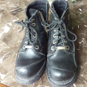 Harley Davidson Riding Boots - black, gently worn